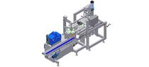 automatic tray forming machine (hot melt glue) max. 60 p/min | FS 2010 Grandi R. S.r.l.,