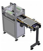 automatic tray stacking machine  Lanco Transfer Systems