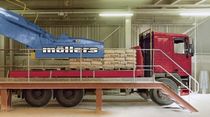 automatic truck loading / unloading system max. 2 500 p/h M&ouml;llers