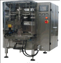 automatic V-FFS bagging machine with servo-motor 40 -60 p/min | VertoBagger Tomcat American Packaging & Plant Equipment