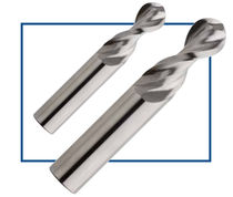ball nose end mill 2AR-BN Weldon Tool