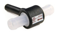 bi-directional turbine flow-meter max. 40 l/min, IP 65, max. 20 bar | PFA Equflow BV