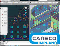 BIM software for electrical system design Caneco Implantation ALPI