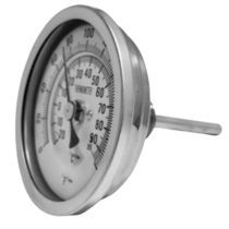 bimetallic dial thermometer max. 1 000 &deg;F | BAC AMETEK U.S. GAUGE