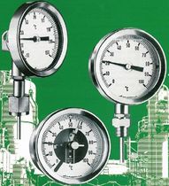bimetallic dial thermometer DN 33 - 160 | group 10 Armatherm G&uuml;thel