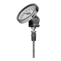 bimetallic dial thermometer max. 600 &deg;C, Inox | TBX Riels Instruments