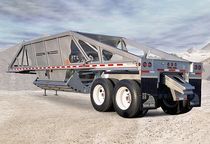 bottom dump trailer max. 14 700 lb | BD series Trail King