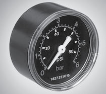 Bourdon tube differential pressure gauge PG1 series Bosch Rexroth - Pneumatics