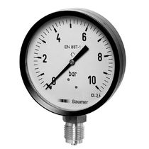 Bourdon tube pressure gauge max. 1 000 bar | MAT series Baumer Bourdon-Haenni