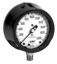 Bourdon tube process pressure gauge max. 11 600 psi | 1900 series AMETEK U.S. GAUGE