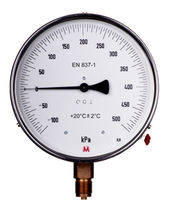 Bourdon tube test pressure gauge max. 100 bar MANOMER SK