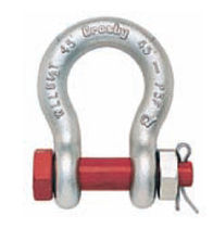 bow shackle with safety bolt and nut max. 130 t | G-2130/S-2130 series The Crosby Group