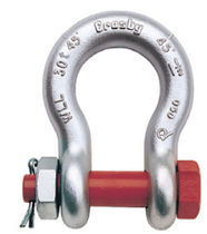 bow shackle with safety bolt and nut 30 - 400 t | G-2140/S-2140 series The Crosby Group