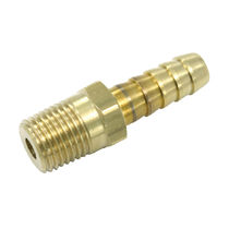 brass barbed coupling 1/8 - 1/2", max. 15 bar PREVOST
