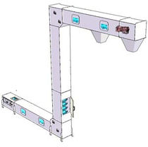 bucket elevator max. 120 m&sup3;/h | PB series Nerak
