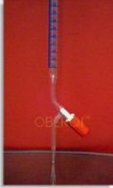 burette with screw type needle valve 10 - 100 ml Oberoi Scientific Corporation