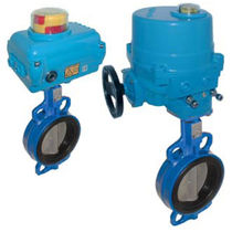 butterfly valve with electric actuator DN 50 - 300, PN 16 | WA-NE series END-Armaturen GmbH & Co. KG