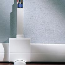 cable trunking: mini and skirting trunking WADO series Sobem Scame