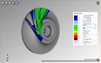 CAD to part comparison software for inspection NCSIMUL Machine SPRING TECHNOLOGIES