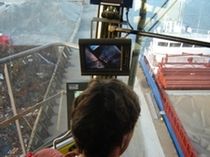 camera vision system for harbor crane  Orlaco Products BV