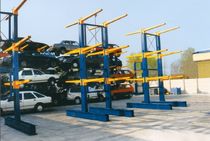 cantilever racking for car scrap yard  industrie SA