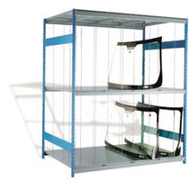 car windshield transport rack 72" x 15" x 87" | SRP0481 Rousseau Metal