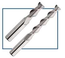 carbide finishing milling cutter Ski-Carb&reg; Weldon Tool