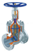 cast steel gate valve S38 BULARMEX-IK AD