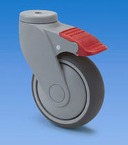 caster with brake &oslash; 75 - 125 mm, 70 - 110 kg Manner