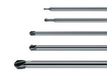 chamfering tool for machine tool min. &Oslash; 0.4 mm | CrazyMill&trade; Frontchamfer Mikron Machining Technology