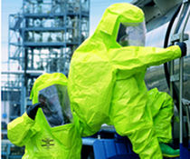 chemical protective clothing: suit  Dupont