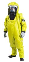 chemical protective clothing: suit with boot covers Splash 2000 Trelleborg Protective