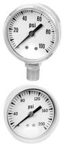 chemical resistant Bourdon tube pressure gauge 15 - 300 psi | P590 AMETEK U.S. GAUGE