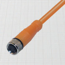 circular connector for sensor (female, straight, snap-in) max. 75 V, max. 4 A, M8 | C11� series      BDC ELECTRONIC