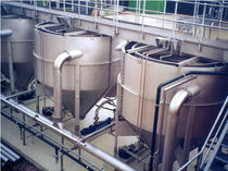 circular grit chamber 60 l / 1000 m&sup3; Huber Technology