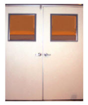clean room door  Simplex
