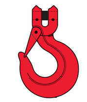 clevis hook with safety latch 1.5 - 40 t | KHN L series The Crosby Group