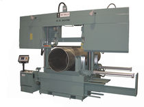 CNC automatic dual column horizontal band saw B-25-3A3-CNC WF Wells Inc