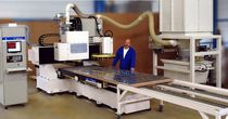CNC router for aluminum sheets (aeronautical industry) max. 1000 x 3000 x 15 mm | CRENO AERO Le Creneau Industriel