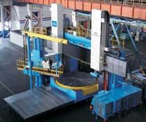 CNC vertical lathe with moving table max. &oslash; 6000 mm | VLO series WMW Machinery