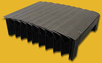 coated fabric slide protection bellows for machines  SPM
