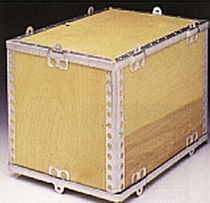 collapsible plywood and steel pallet-box ExPak  STAR PACK
