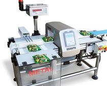 combined solution : metal detector and checkweigher  Grupo Exakta Pack