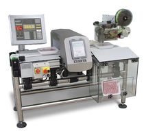 combined solution : metal detector, checkweigher, labeller Tribloc Grupo Exakta Pack