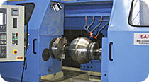 combined turning and grinding center for valve ball max. &oslash; 915 mm, 6 t | BALL MATIC SAFOP