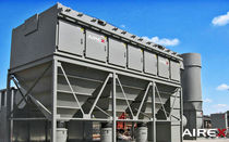 compact cartridge dust collector: pulse jet DCCH series AIREX Industries