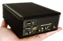 compact fanless industrial PC LPC-125LPFM Stealth Computer
