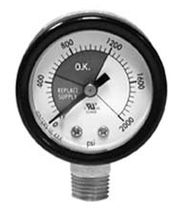 compressed gas Bourdon tube pressure gauge PCG Series WINTERS INSTRUMENTS