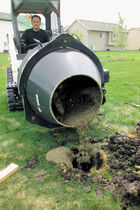 concrete mixer 6.9 ft&sup3;  BOBCAT