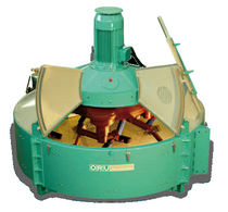 concrete pan mixer : planetary mixer 500 - 3 000 l | MS series Le Officine Riunite - Udine S.p.A.